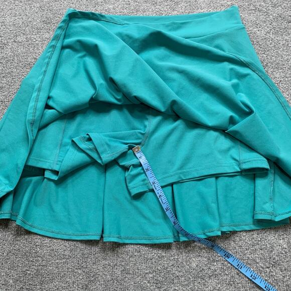 Fabletics Skirt Women L Large Aloha Flounce High Waisted Flowy Performance Lined - Picture 4 of 12